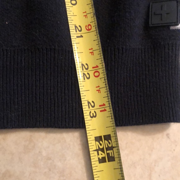 Tavik Modern Beach Culture Black sweater.embroidered detail. Med,fits like Large - Picture 7 of 8